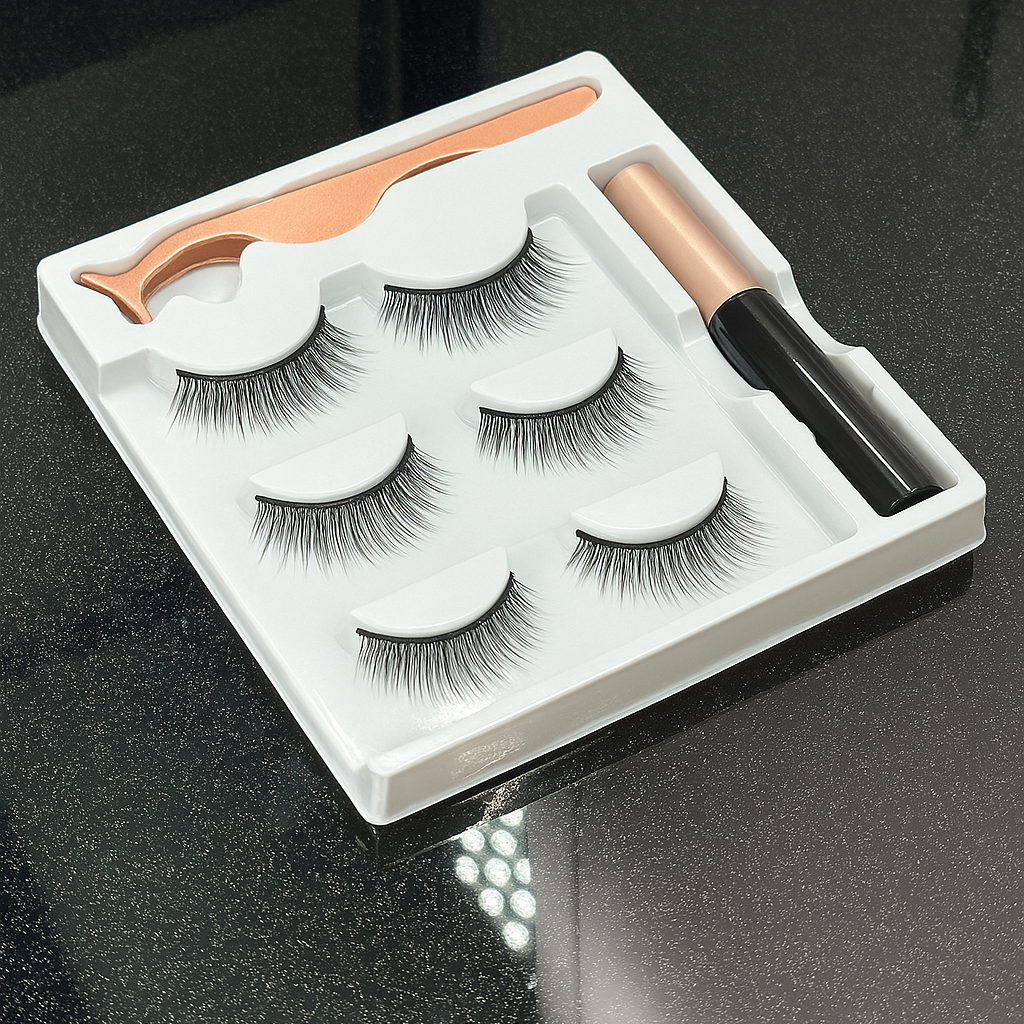 Pestañas Magnéticas reutilizables (Pack 3 pares)