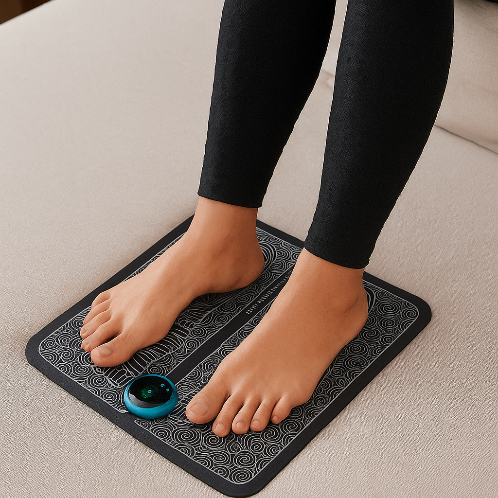 Masajeador de pies electroestimulador