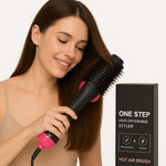 Cepillo secador y voluminizador Rosa