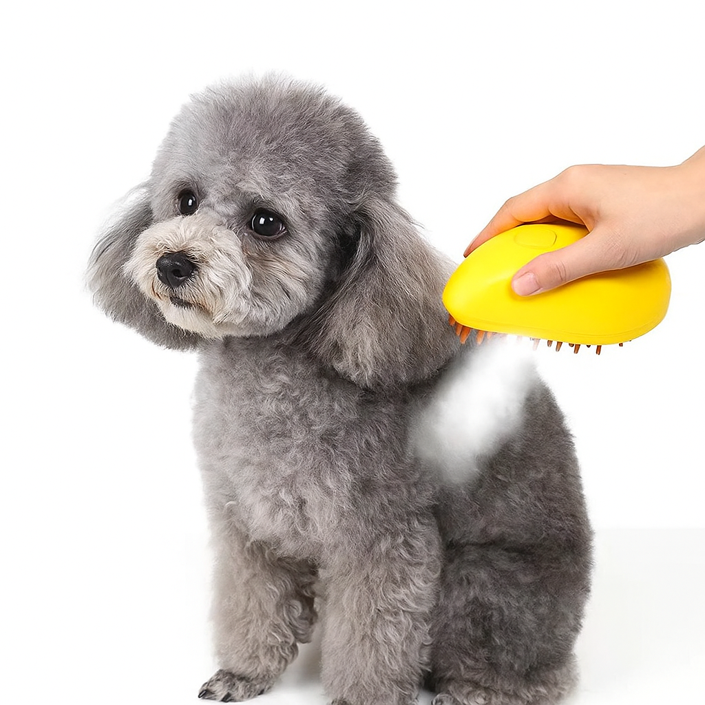 Cepillo Mascotas con vaporizador