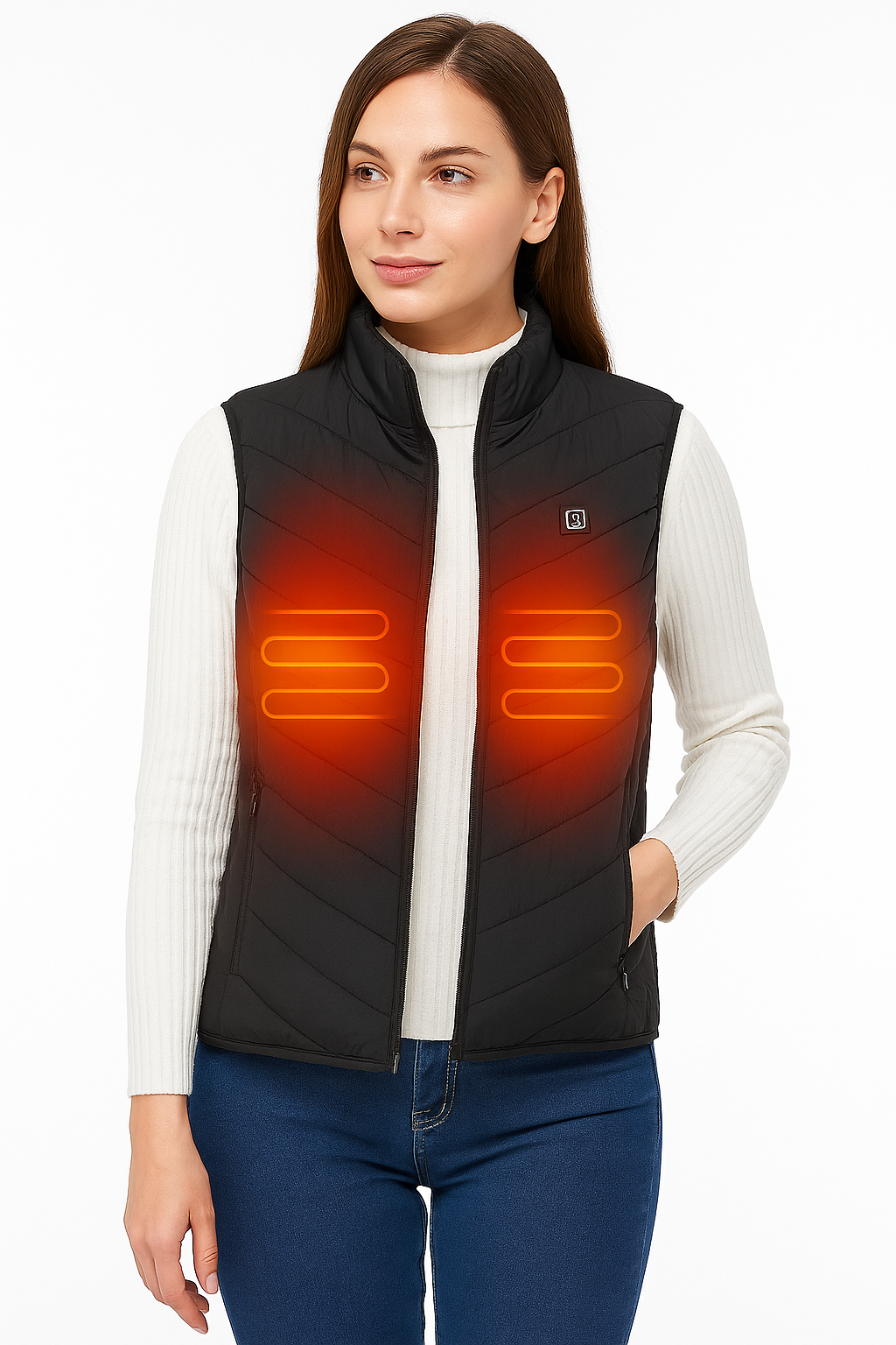 Chaleco calefactable talla M