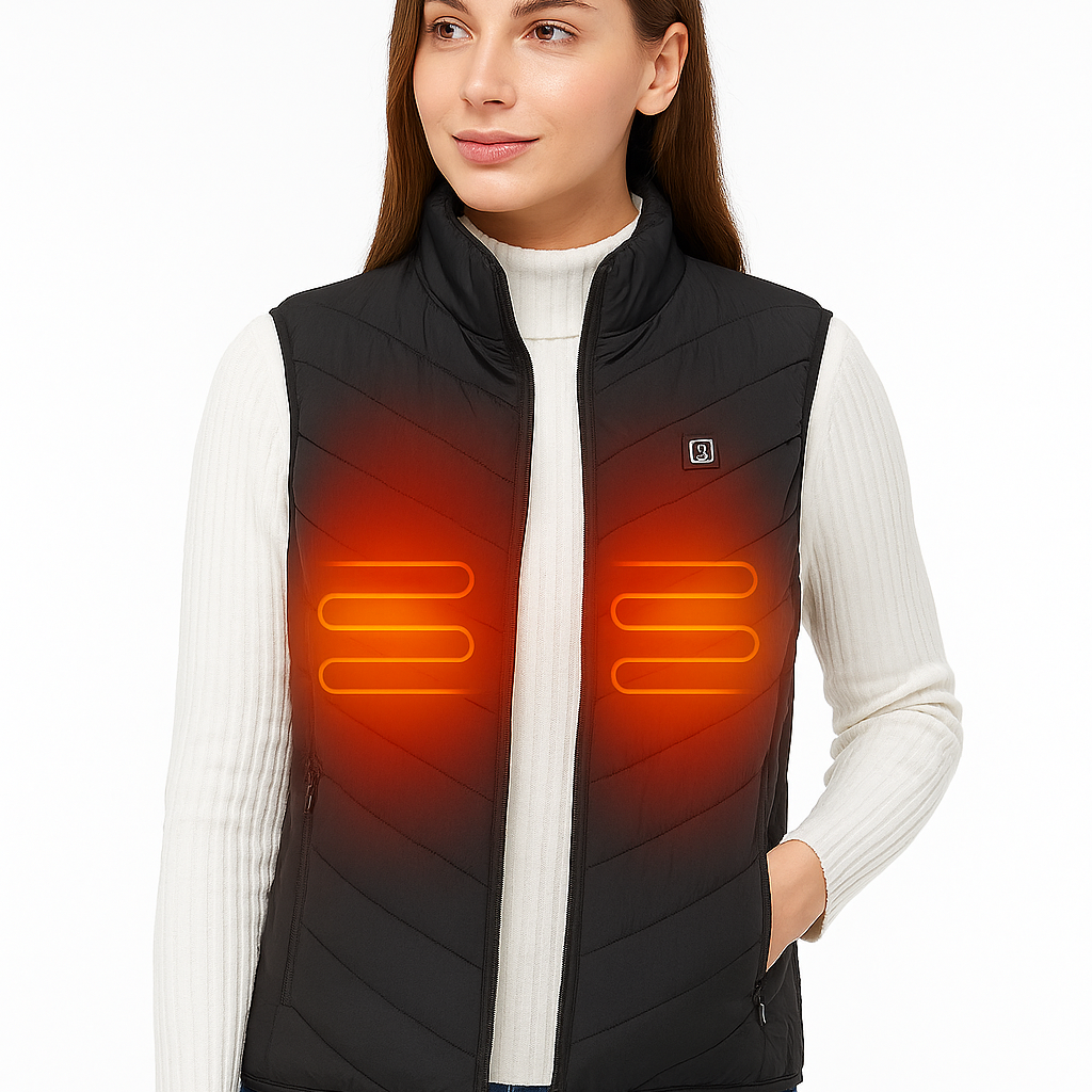 Chaleco calefactable talla XL