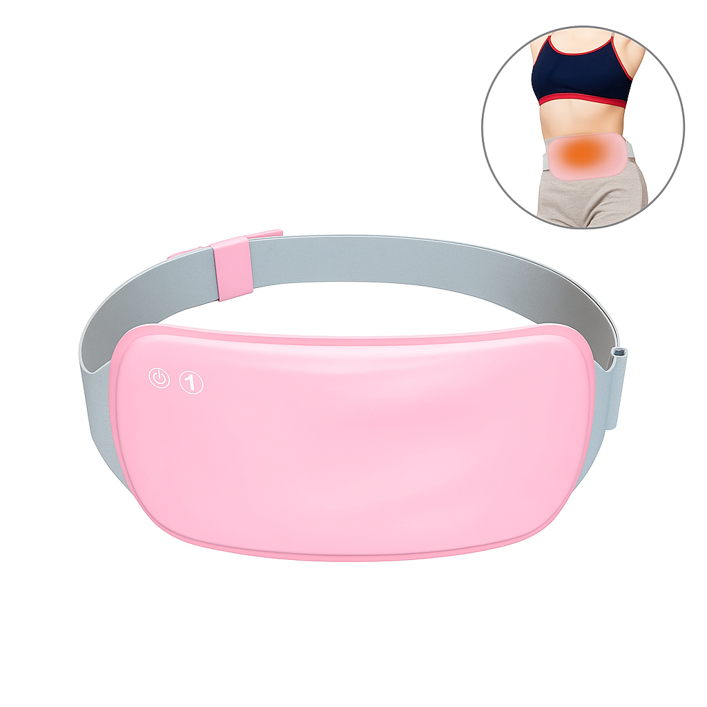 Cinturon calefactado para dolores menstruales y cólicos