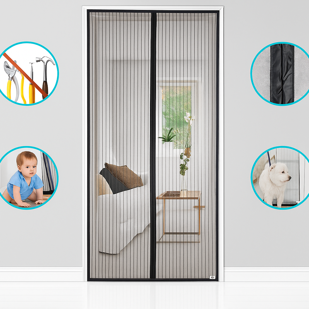 Cortina Mosquitera Para Puertas