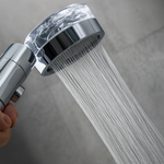 Ducha hélice descalcificadora