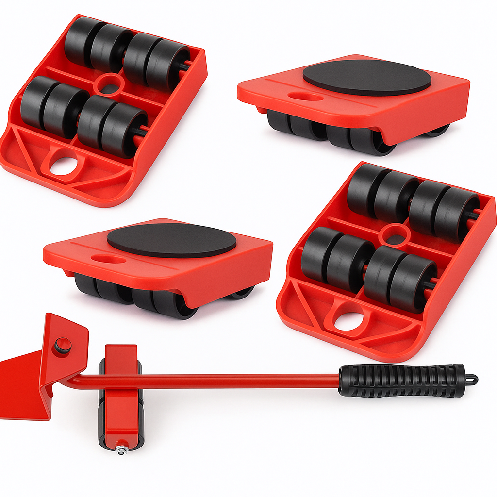 Kit para desplazar y elevar muebles