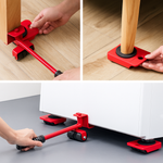 Kit para desplazar y elevar muebles