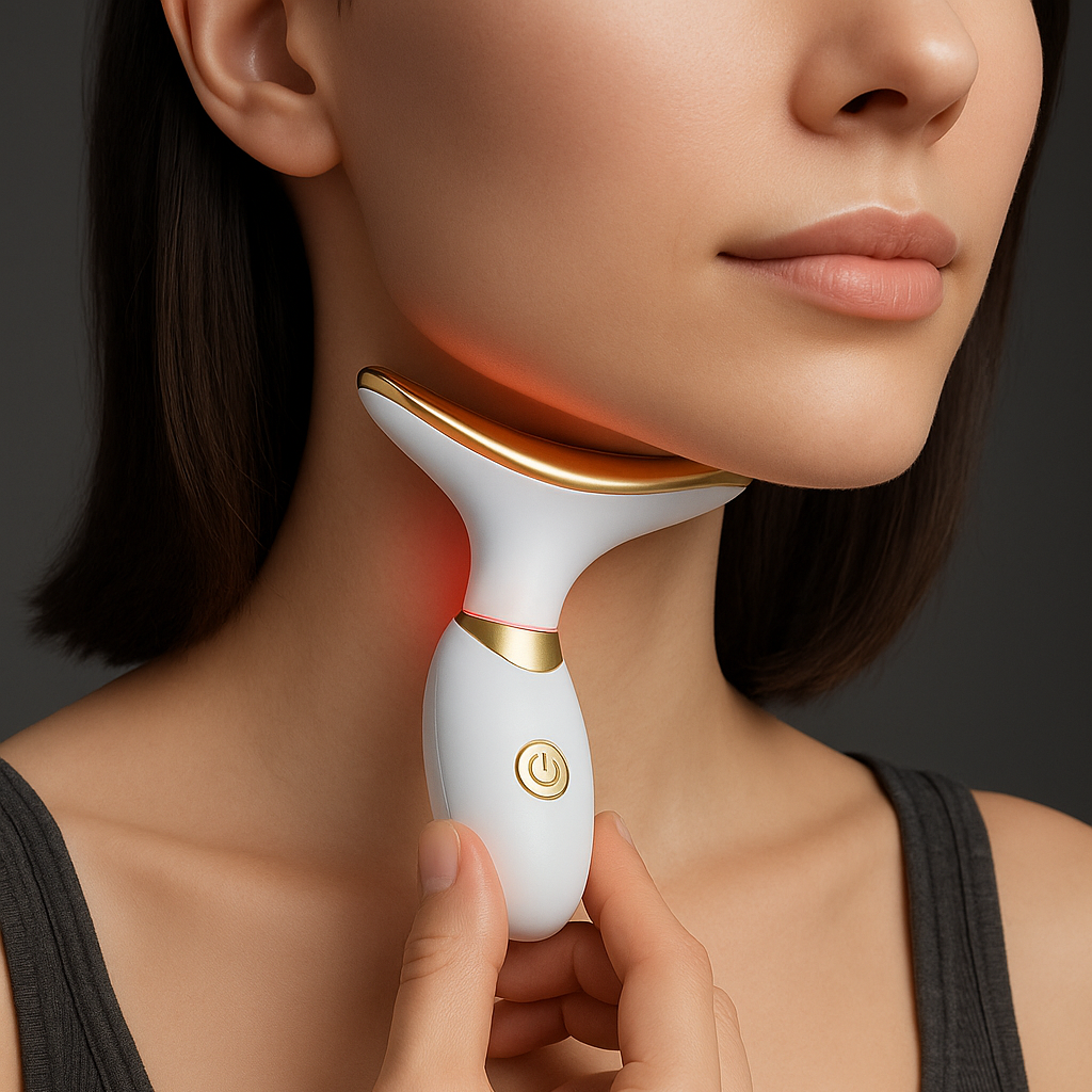 Masajador cuello y papada con vibración