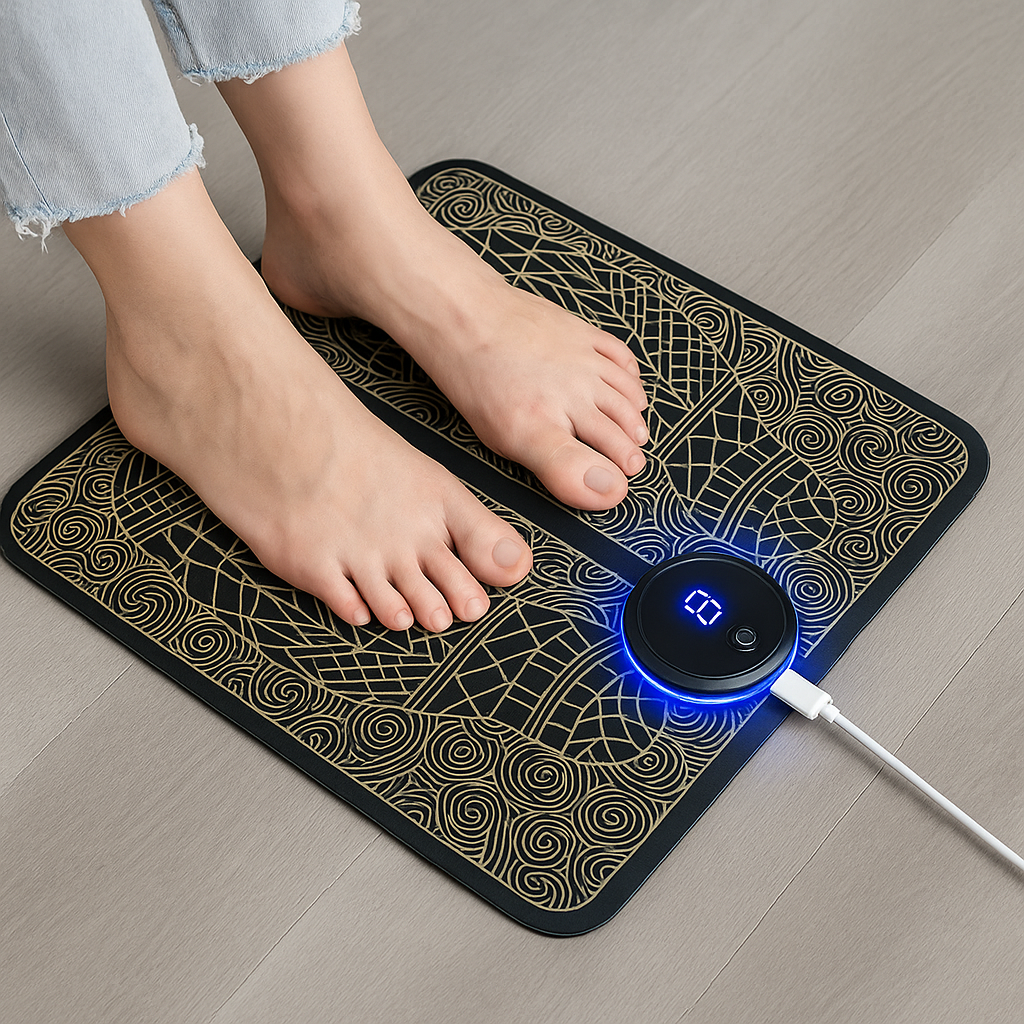 Masajeador de pies electroestimulador