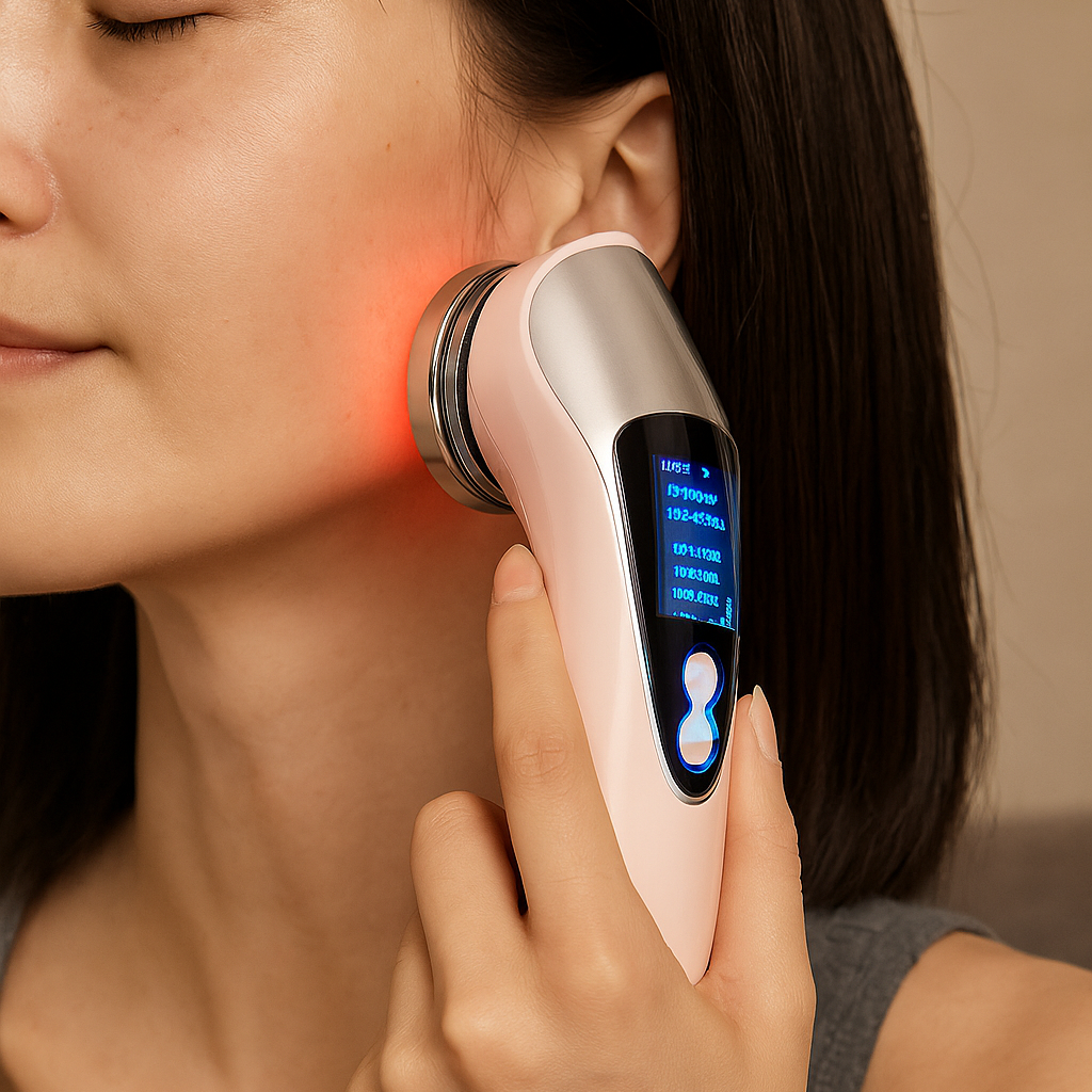 Masajeador facial Ledterapia