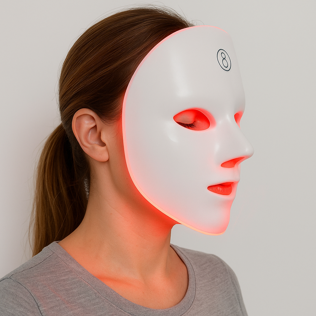 Máscara facial LED