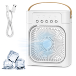 Ventilador Climatizador con pulverizador portátil